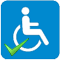 Disabled toilet